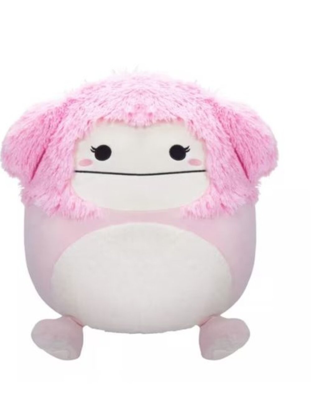 Squishmallows 12" Brina the pink big foot new with tags